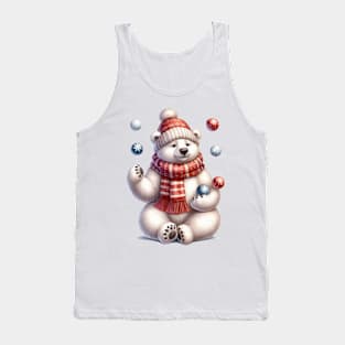 Christmas Polar Bear Tank Top